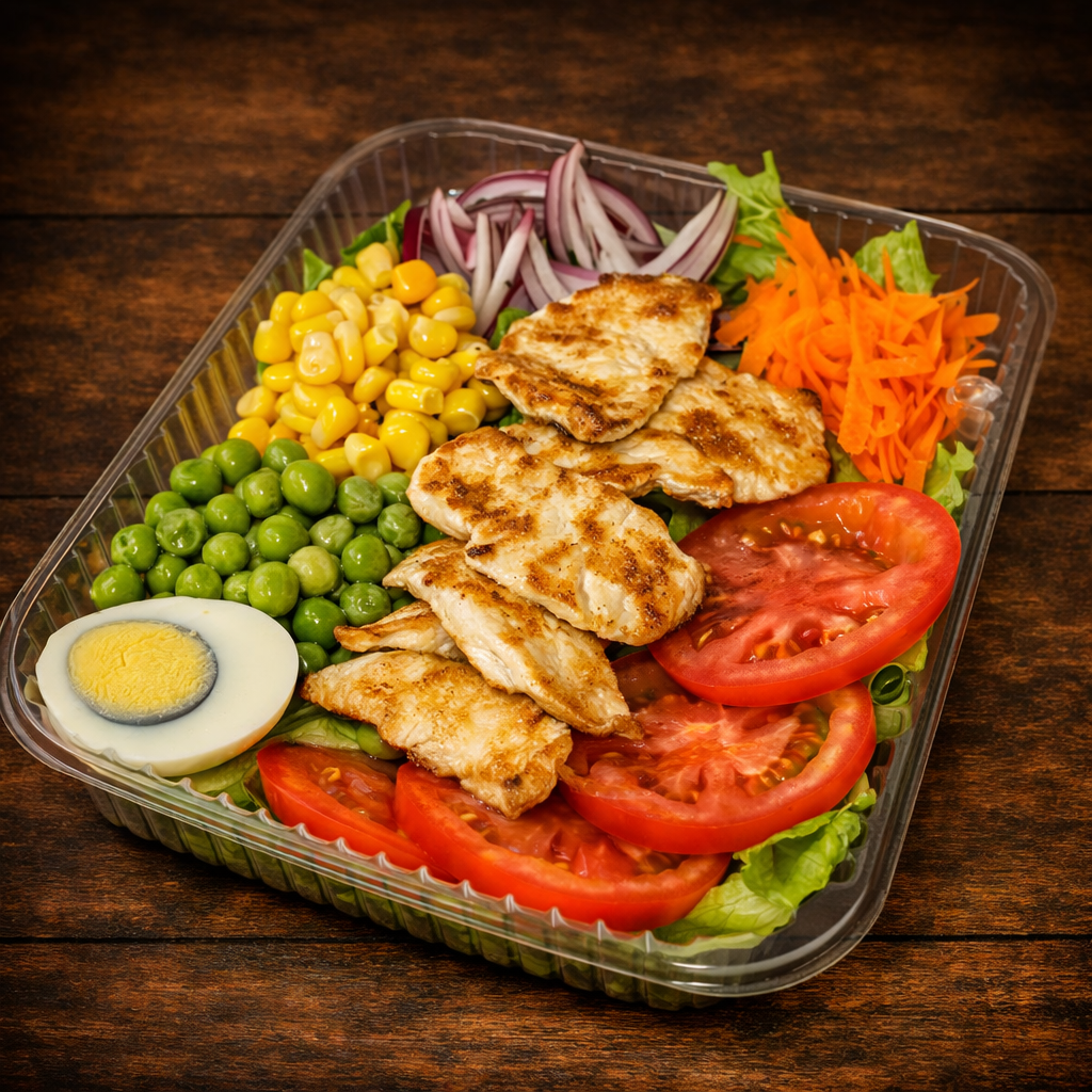 Ensalada del Huerto Mixta con Ave Grill&eacute;
